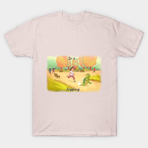 Io e Jogging T-Shirt by TuinM
